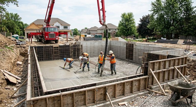 Basement Concrete Pouring in Mount Laurel, NJ