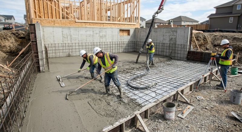 Basement Slab Installation in Mount Laurel, NJ