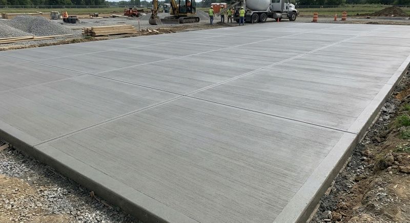 Commercial Slab Installation in Warminster, PA