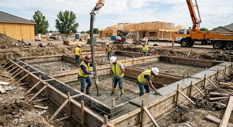 Concrete Foundation Installation in Glenside, PA