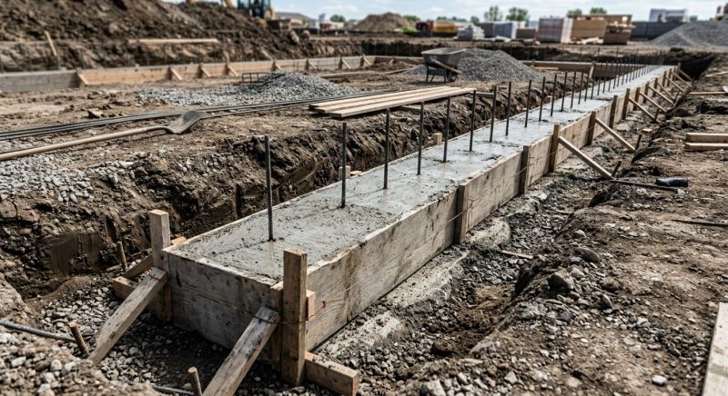 Concrete Foundation Installation in Plymouth Meeting, PA