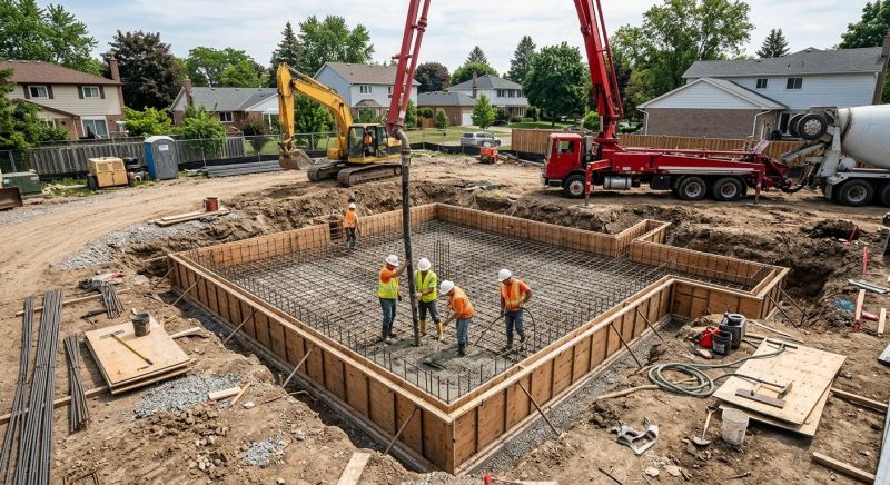 Concrete Foundation Installation in Sewell, NJ