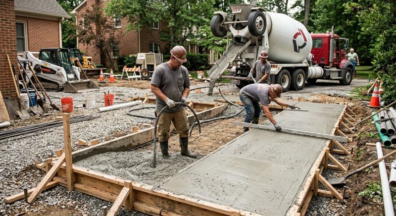 Concrete Service in Franklinville, NJ