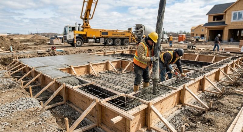 Foundation Construction in Drexel Hill, PA