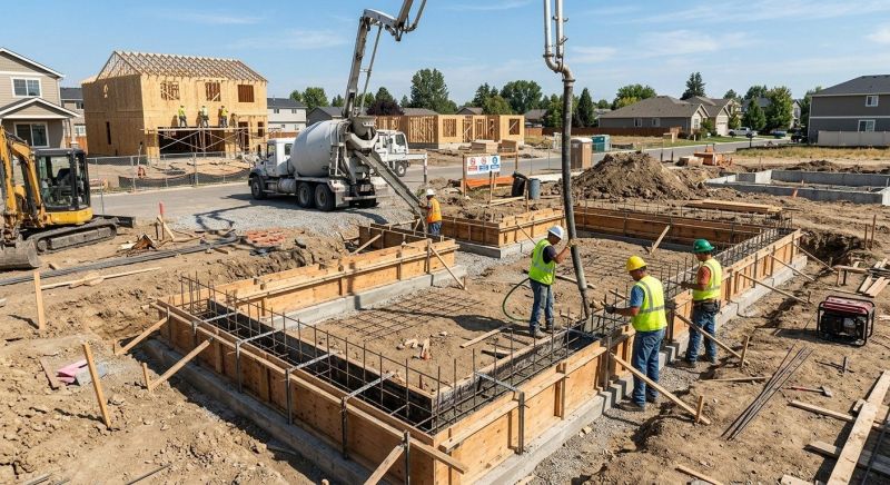 Foundation Construction in Plymouth Meeting, PA