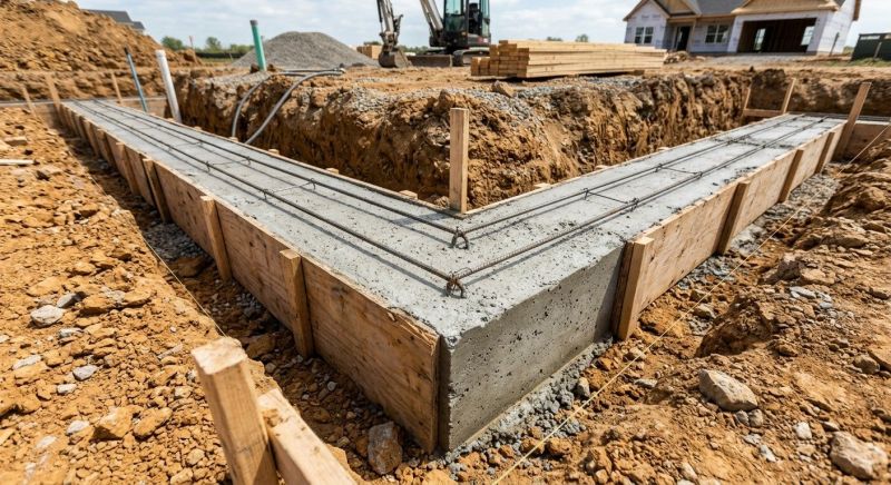 Foundation Footer Installation in Mount Laurel, NJ