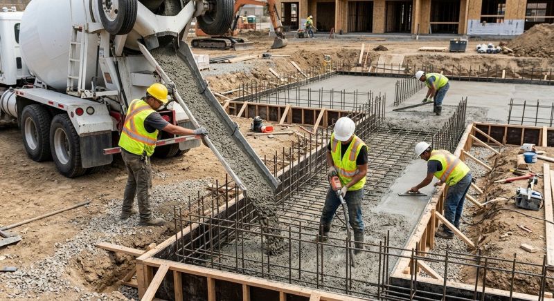 Foundation Wall Pouring in Cheltenham, PA