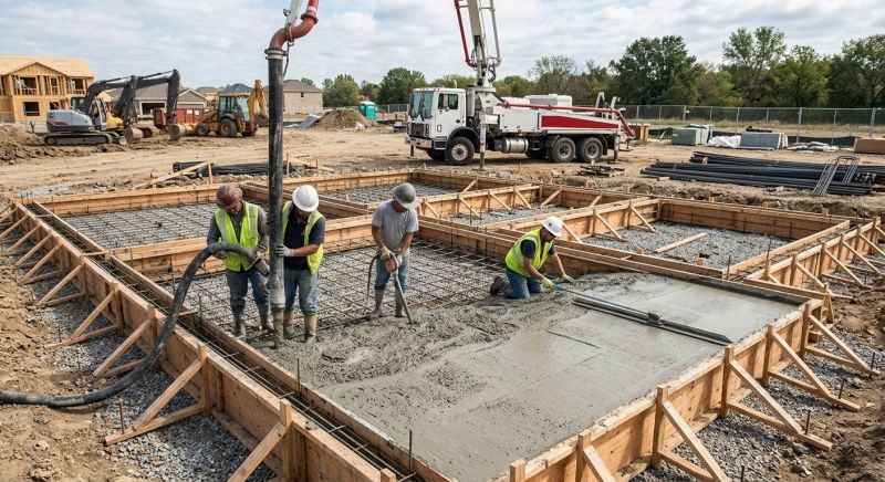 Foundation Wall Pouring in Cherry Hill, NJ