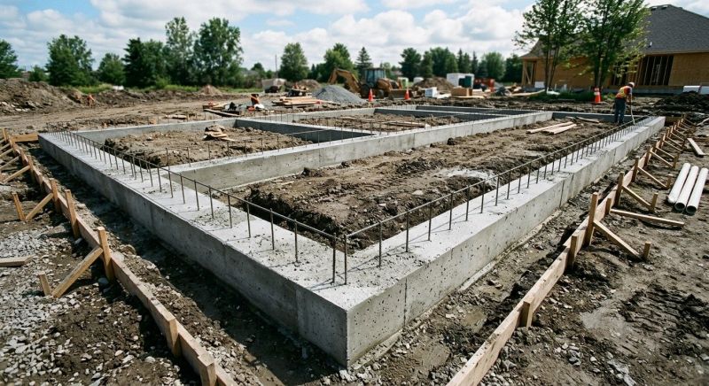 House Footing Construction in Mount Laurel, NJ